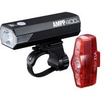 Cateye Ampp 400/viz 150 Bike Light Set