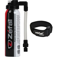 Zefal: Puncture Repair Spray - 100ml +Mount