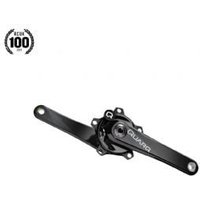 Quarq Dzero 11r-130 Non-hidden Bolt Road Power Meter Bb30 Exogram Carbon (rings And Bb Not Included) 172.5mm - Black