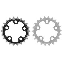 TA 74 BCD Inner Triple Chainrings - 26T Silver