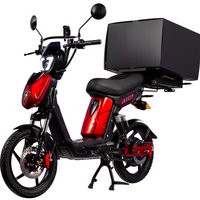Eskuta Eskuta SX-250 Cargo Electric Bike - Gloss Candy Red