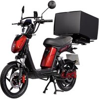 Eskuta Eskuta SX-800 Cargo Electric Motorcycle - Gloss Candy Red