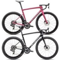 Specialized Tarmac Sl8 Pro Sram Force Etap Axs Carbon Road Bike 2025 54cm - Satin Pink Tint Over Silver Dust/Silver Dust