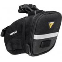 Topeak Aero Wedge With Quickclip Seat Pack Medium 0.98-1.31 Litre Medium 0.98-1.31 Litre - Black