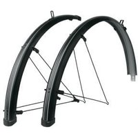 Sks Bluemels Stripes 28 Inch Mudguard Set 65-69mm 65mm - Black/Grey
