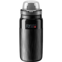 Elite Fly MTB Water Bottle - 550ml, Black / Grey